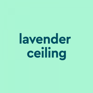 浅绿色背景,深绿色居中文本读取lavendar天花板