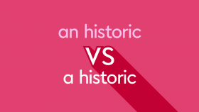 历史性的vs.历史性的